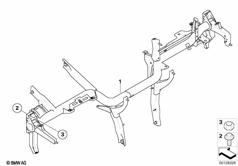 Carrier instrument panel