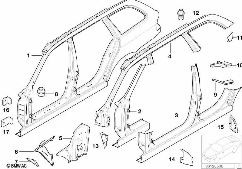 Body-side frame