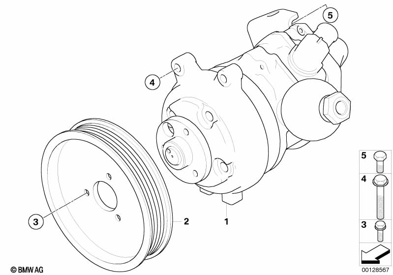 Pompe d'assistance direct./Dynamic Drive