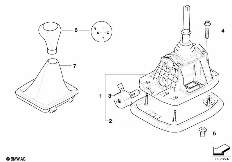 Gear shifting Steptronic, SMG