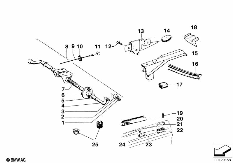 Engine hood/mounting parts