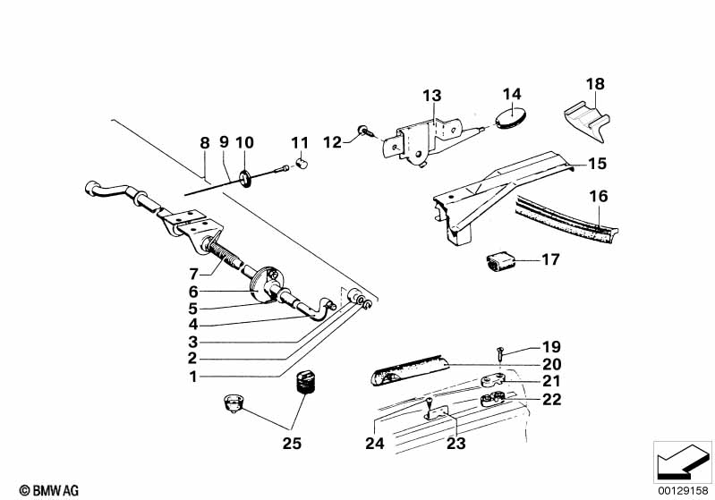 Engine hood/mounting parts