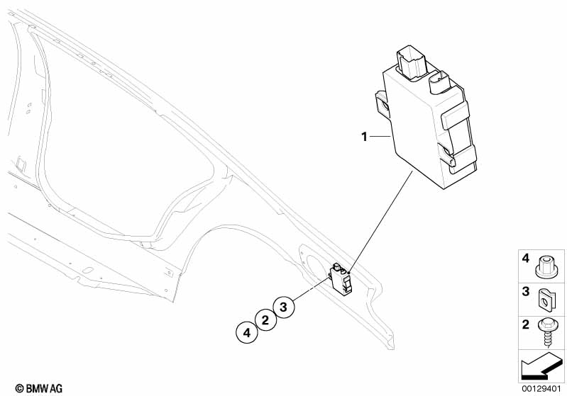 Genuine BMW 16146912019 E46 Control Unit For Fuel Pump (Inc. 325Ci & 325i) | ML Performance UK Car Parts