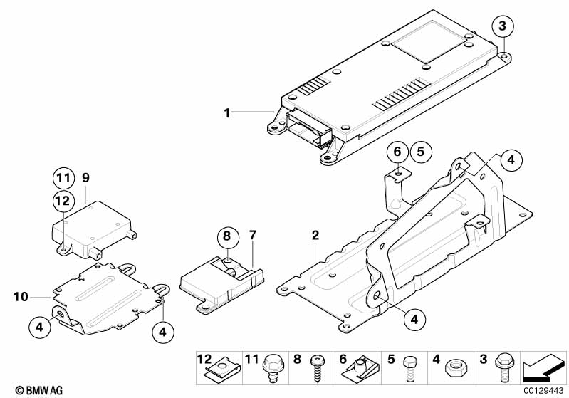 Single parts SA 639, trunk
