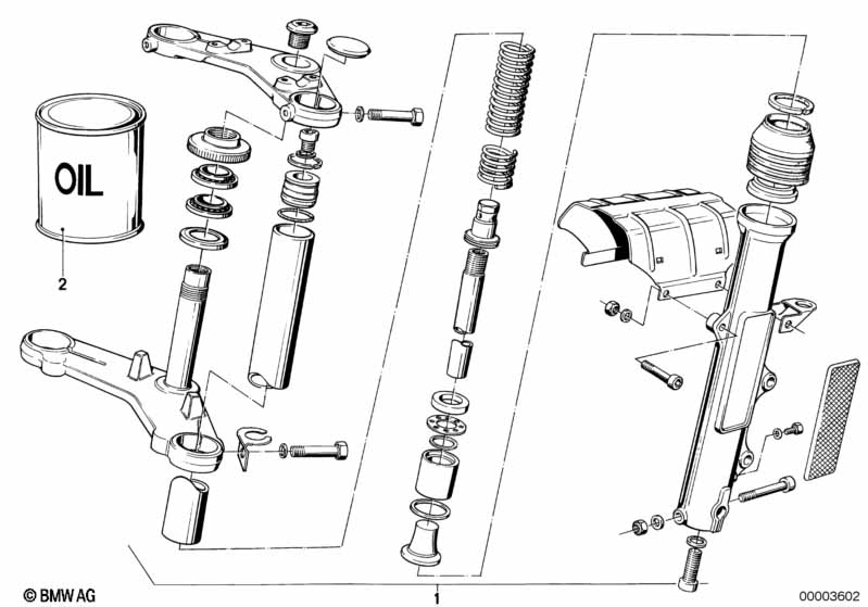 Fourche telescopique