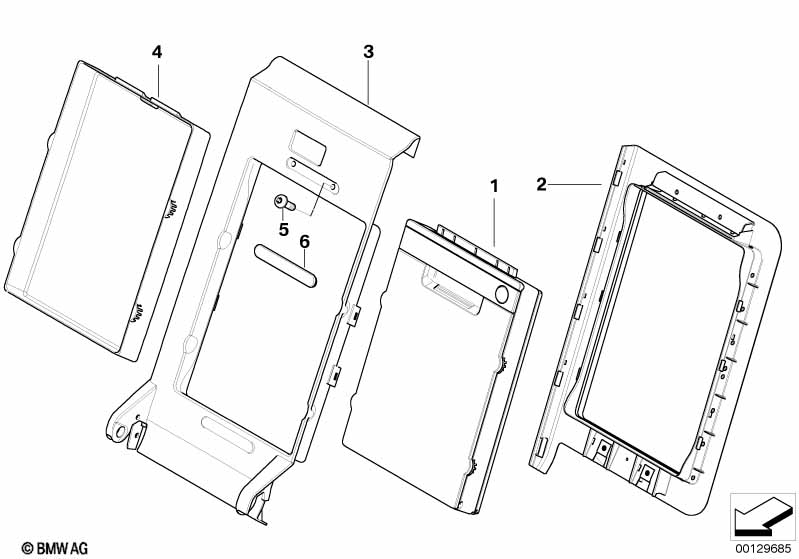 Genuine BMW 52203411935 E83 Armrest Panel SANDBEIGE (Inc. X3) | ML Performance EU Car Parts