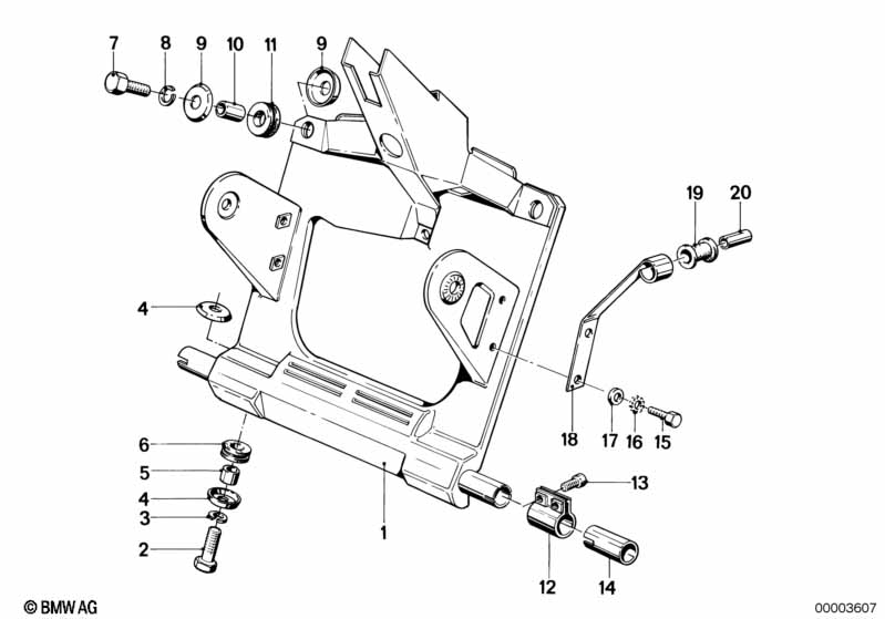 Genuine BMW 31421241870 Panel (Inc. R65LS) | ML Performance EU Car Parts