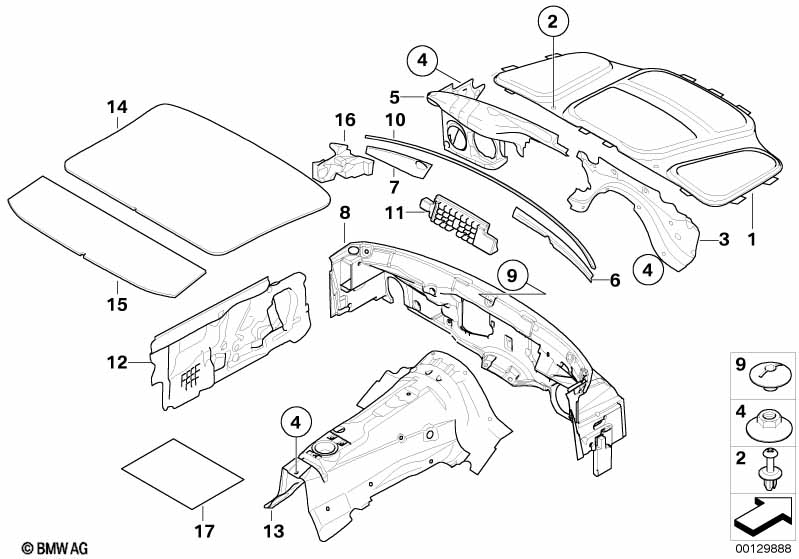 Sound insulating front