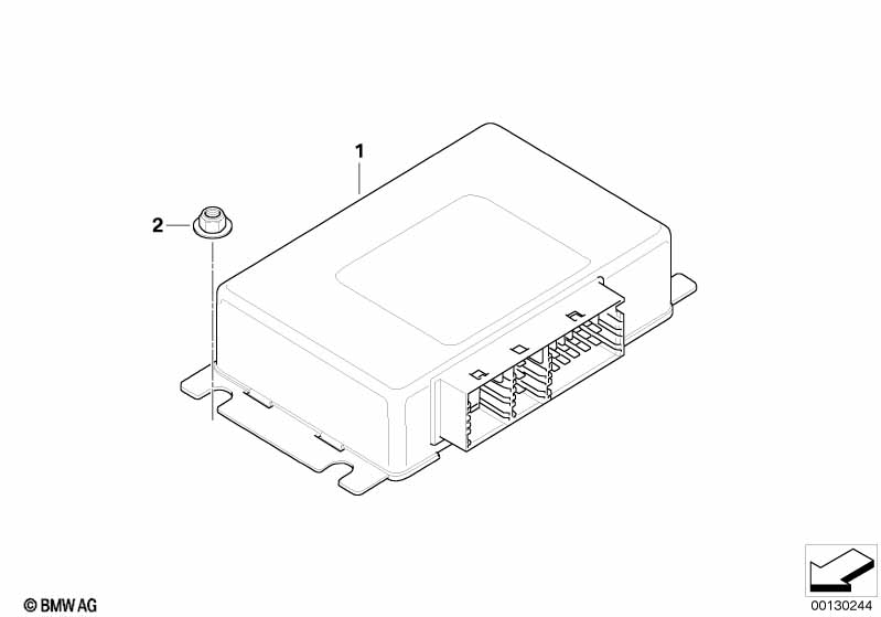 Control unit, transfer box