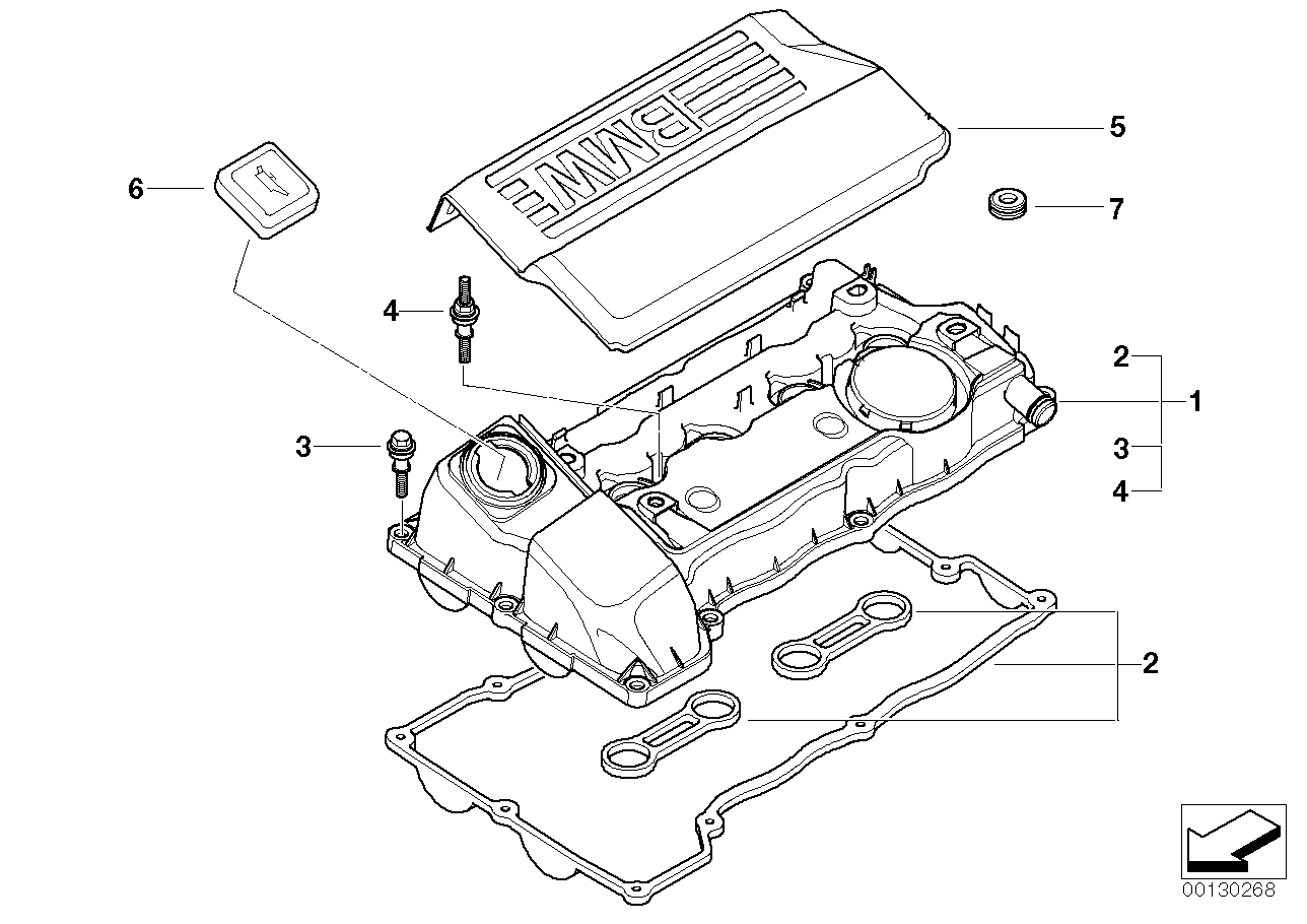 Genuine BMW 11127500568 E87 E86 E61 Cap For Oil Filler (Inc. 325i, Z4 3.0i & Z4 3.0si) | ML Performance UK Car Parts