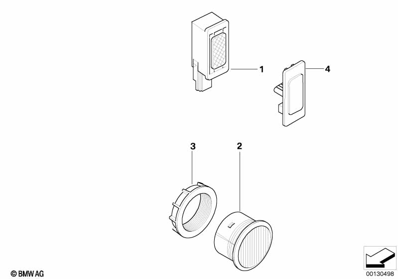 Single parts f hands-free facility