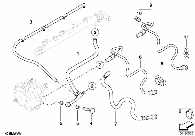 Genuine BMW 11721711000 E65 E83 Hose Clamp 13/16 (Inc. 730d, 320d & 320Cd) | ML Performance UK Car Parts