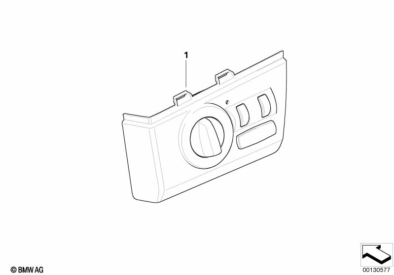 Control element light