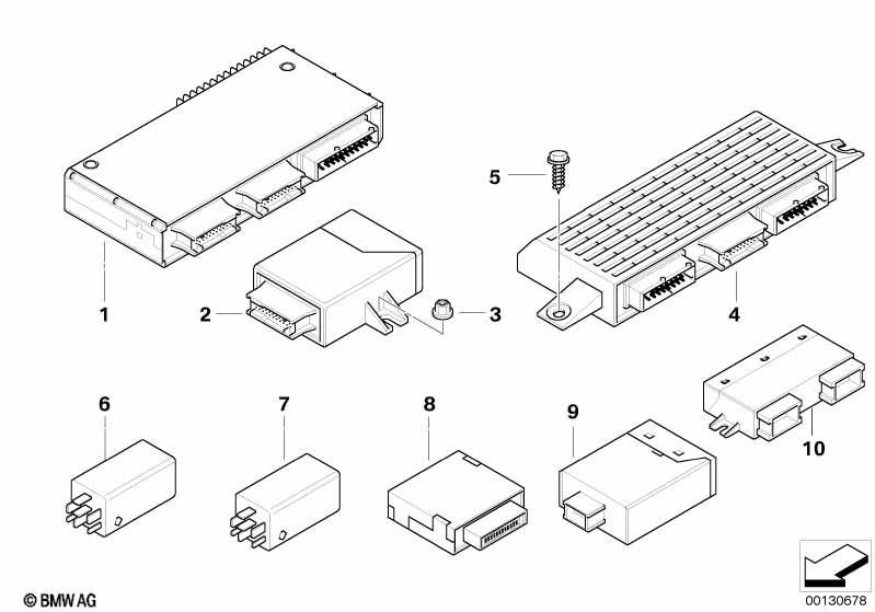 Genuine BMW 07119901208 E53 Sheet Metal Screw ST4,8X16-Z2CHZN (Inc. X5) | ML Performance UK Car Parts