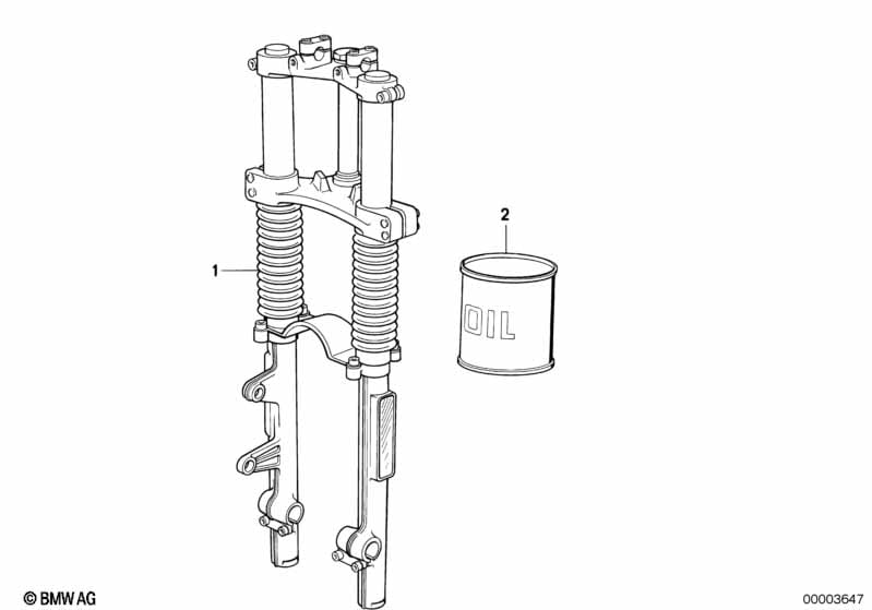 Telescope-fork