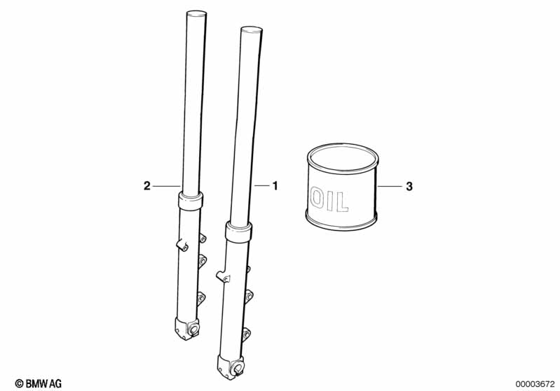 Fork leg