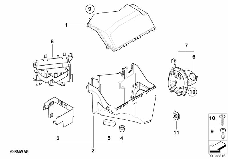 Control unit box