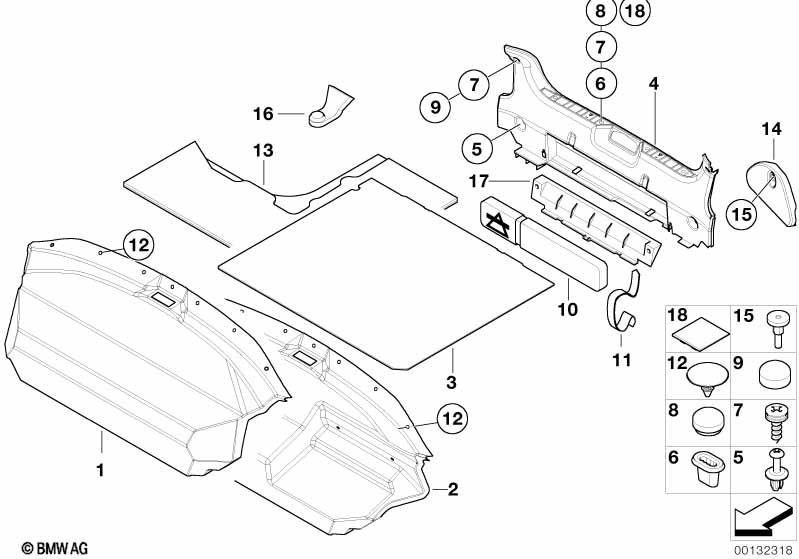 Genuine BMW 51472693053 E36 Hook&Loop Fastener 100 mm (Inc. Z3 M) | ML Performance EU Car Parts
