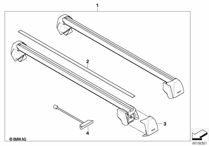 Railing carrier