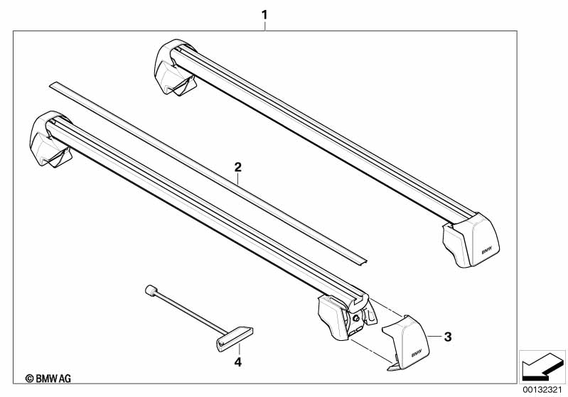 Railing carrier