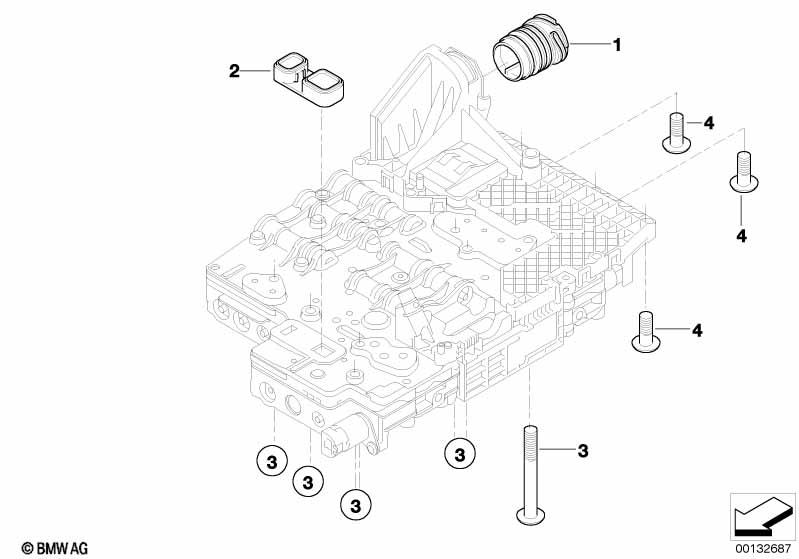 GA6HP19Z Mechatronics mounting parts