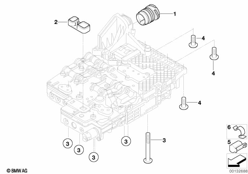 GA6HP19Z Mechatronics mounting parts