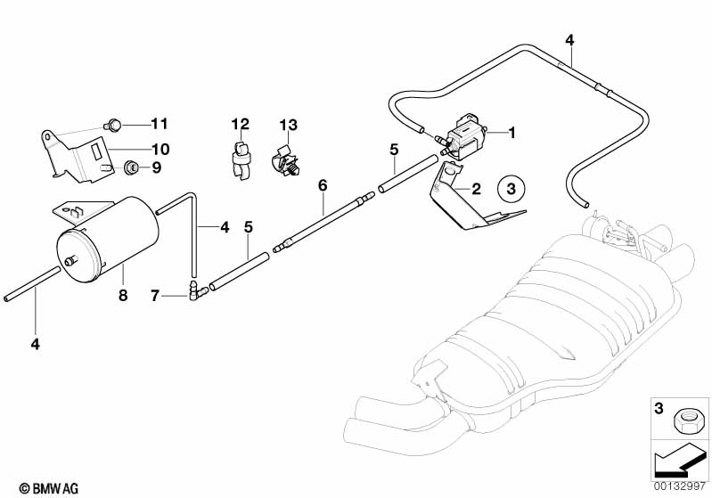 Vacuum control, exhaust flap