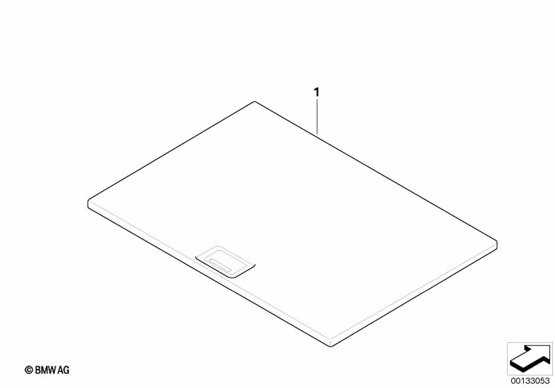 Retrofit double-face trunk floor