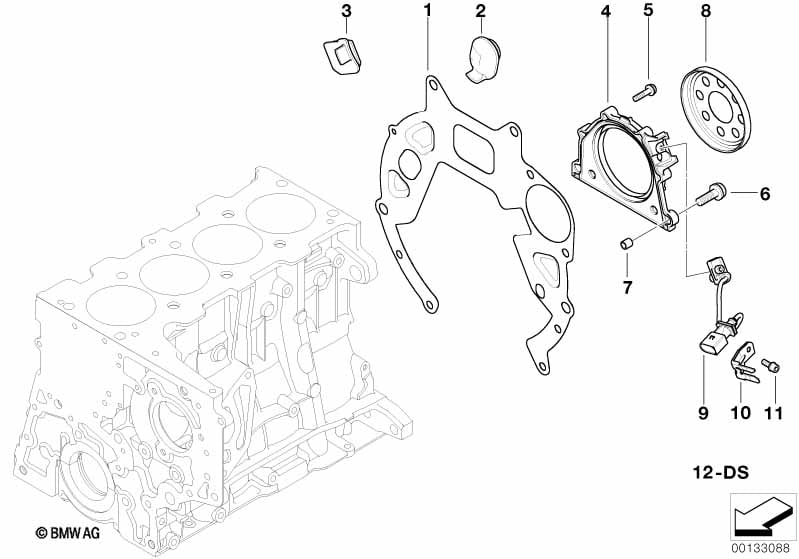 Engine Block Mounting Parts