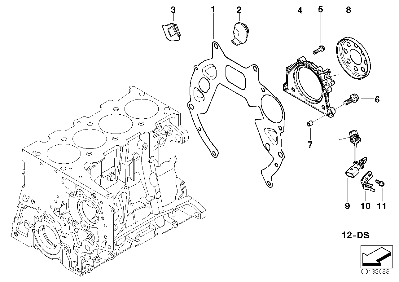 Genuine BMW 11217787237 E60 E46 E53 Reluctor (Inc. 120d, X5 3.0d & 118d) | ML Performance UK Car Parts