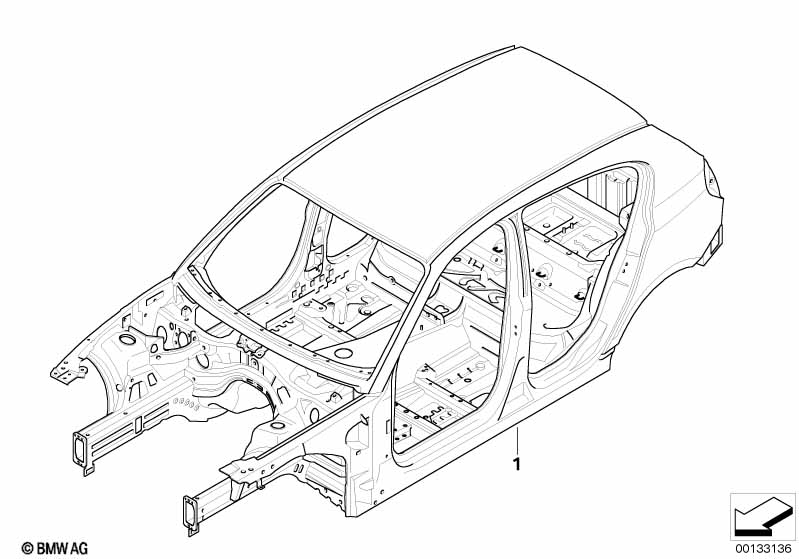 Karoserie skelet