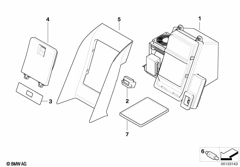 Housing parts, coolbox