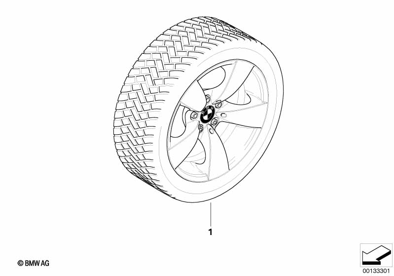 Winter wheel w.tire star sp.138 - 17