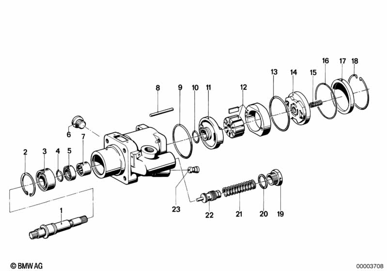 Genuine BMW 32411105150 E12 O-Ring 64X2,1mm (Inc. 3.0L, 3.3L & 2.5CS) | ML Performance EU Car Parts
