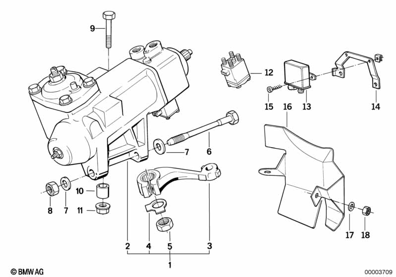 Hydro steering-servotronic