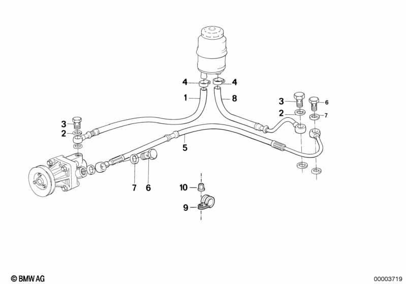 Genuine BMW 32411137144 Return Pipe (Inc. Z1) | ML Performance UK Car Parts