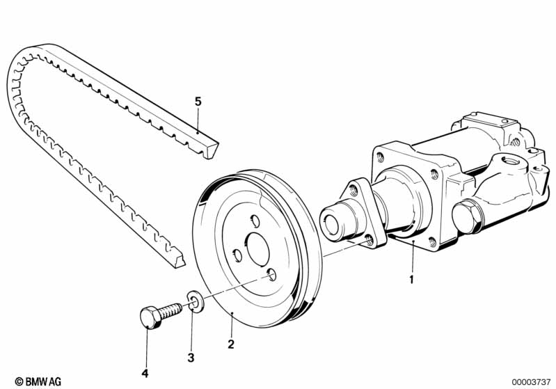 Hydro steering-vane pump/single parts