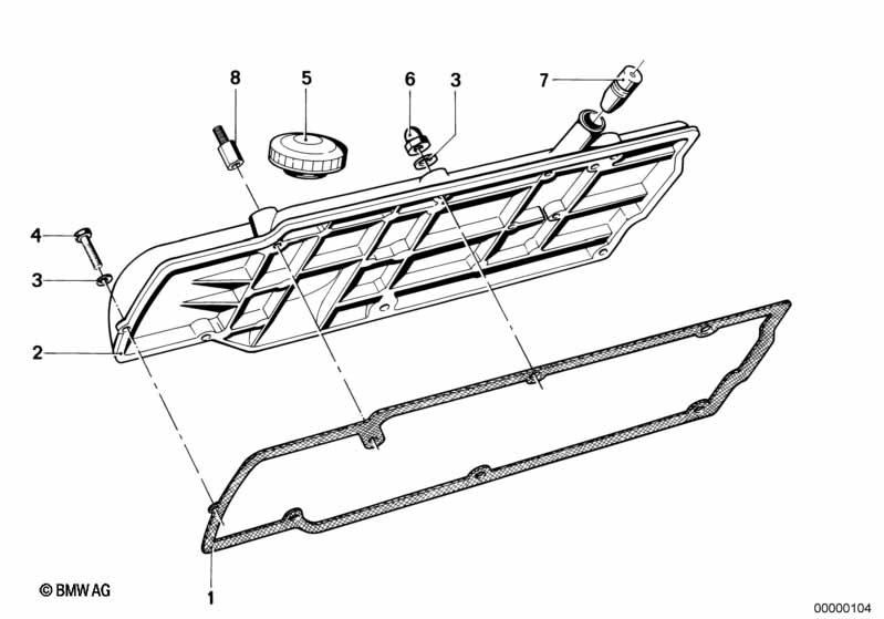 Genuine BMW 07149156628 F12 (R F06 Hex Nut With Plate M6 ZNT (Inc. 316, 728i & 750iLS) | ML Performance UK Car Parts