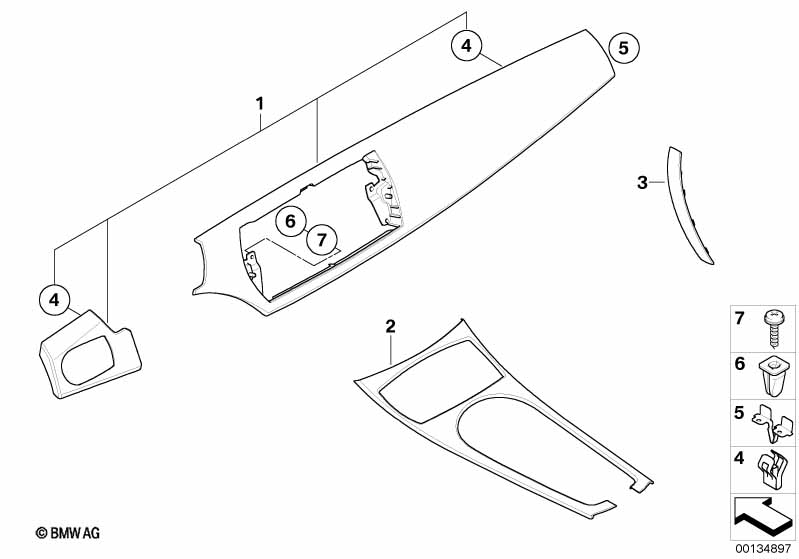 Genuine BMW 07147124761 E85 E86 Clamp (Inc. Z4 3.0si) | ML Performance UK Car Parts