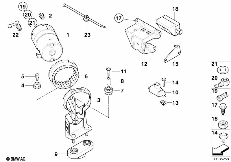 DSC compressor/senors/mounting parts
