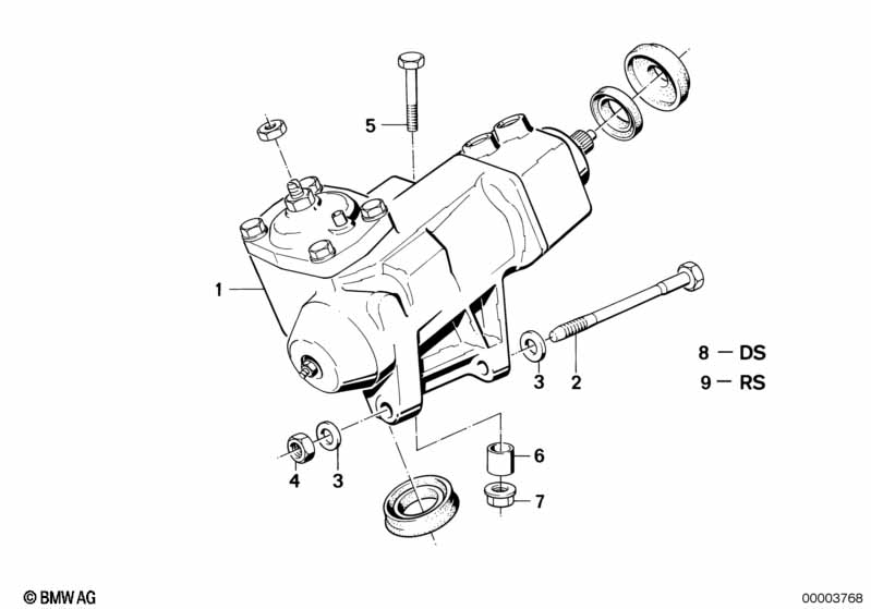 Genuine BMW 32131134714 E32 E31 Gasket Set Hydro Steering (Inc. 735iL, 850Ci & 730iL) | ML Performance EU Car Parts