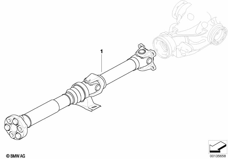 Drive shaft (swivel joint)