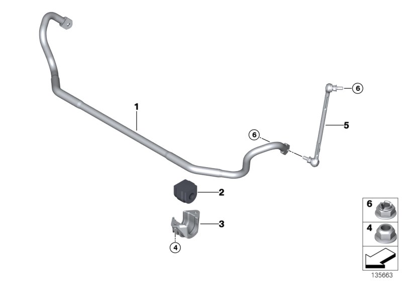 Genuine BMW 31356765934 Swing Support, Front, Right | ML Performance UK Car Parts