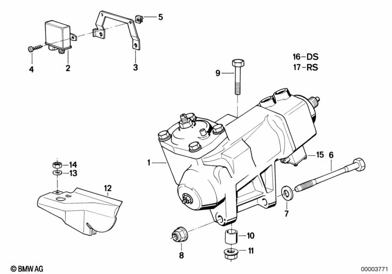 Hydro steering-servotronic
