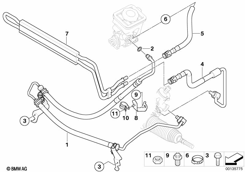 Genuine BMW 17113413195 E83 Cooling Coil (Inc. X3) | ML Performance EU Car Parts