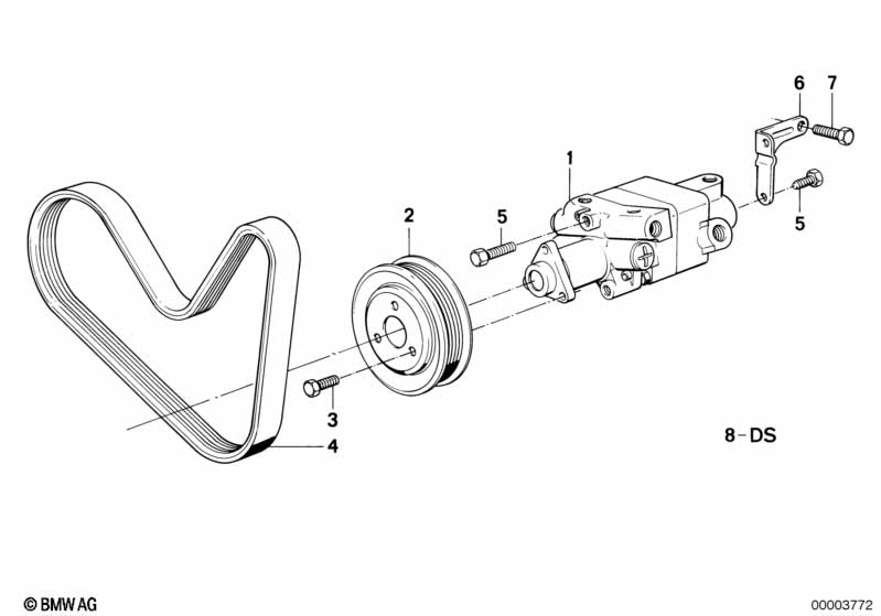 Hydro steering-tandem vane pump
