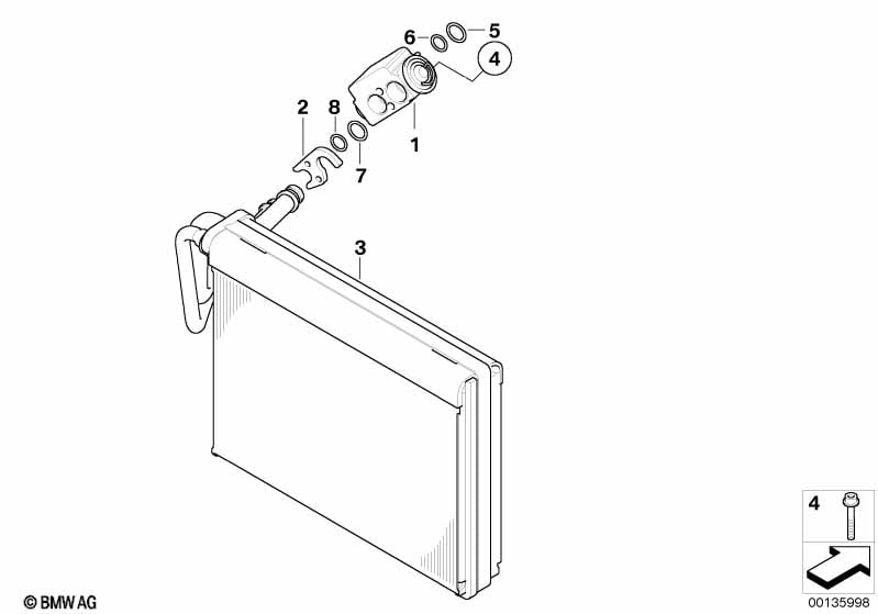 Evaporator / Expansion valve