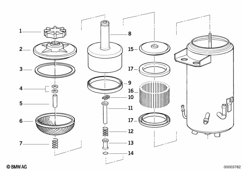 Oil carrier ASC+T/single parts