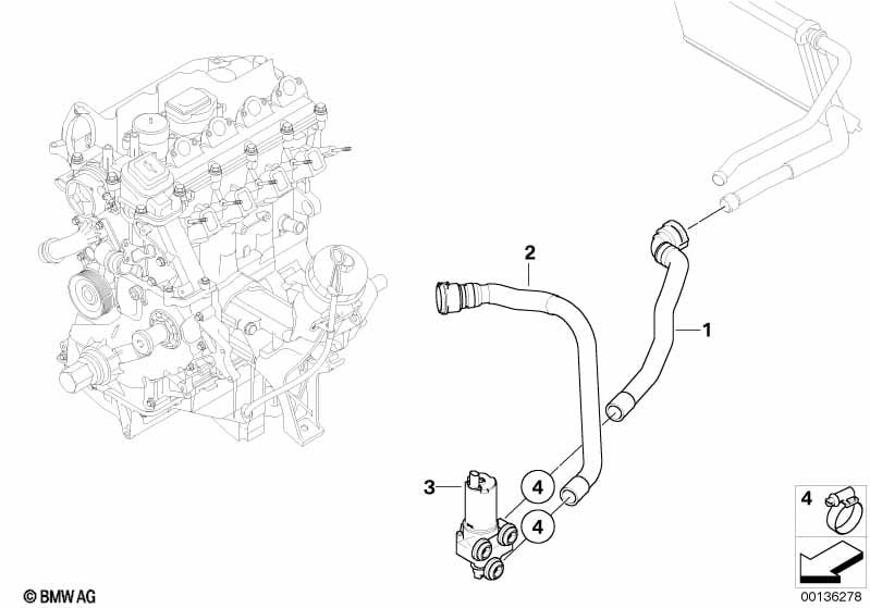 Additional water pump/Water hose
