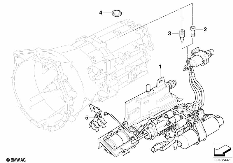 Genuine BMW 23017568213 E64 E63 E46 Tapered Screw M8X1 (Inc. Z4 2.5i, 650i & 330i) | ML Performance UK Car Parts